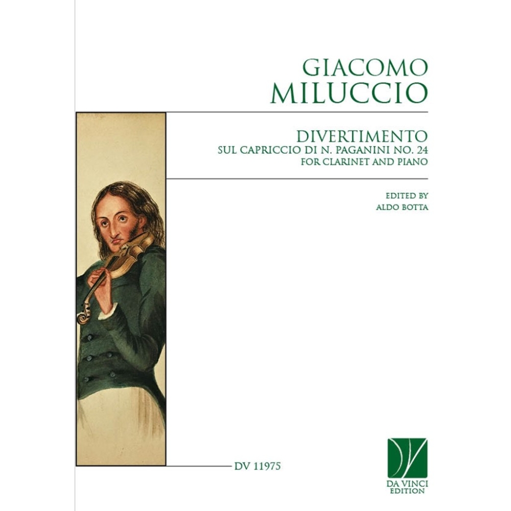 Miluccio, Giacomo - Divertimento sul Capriccio di Paganini No. 24