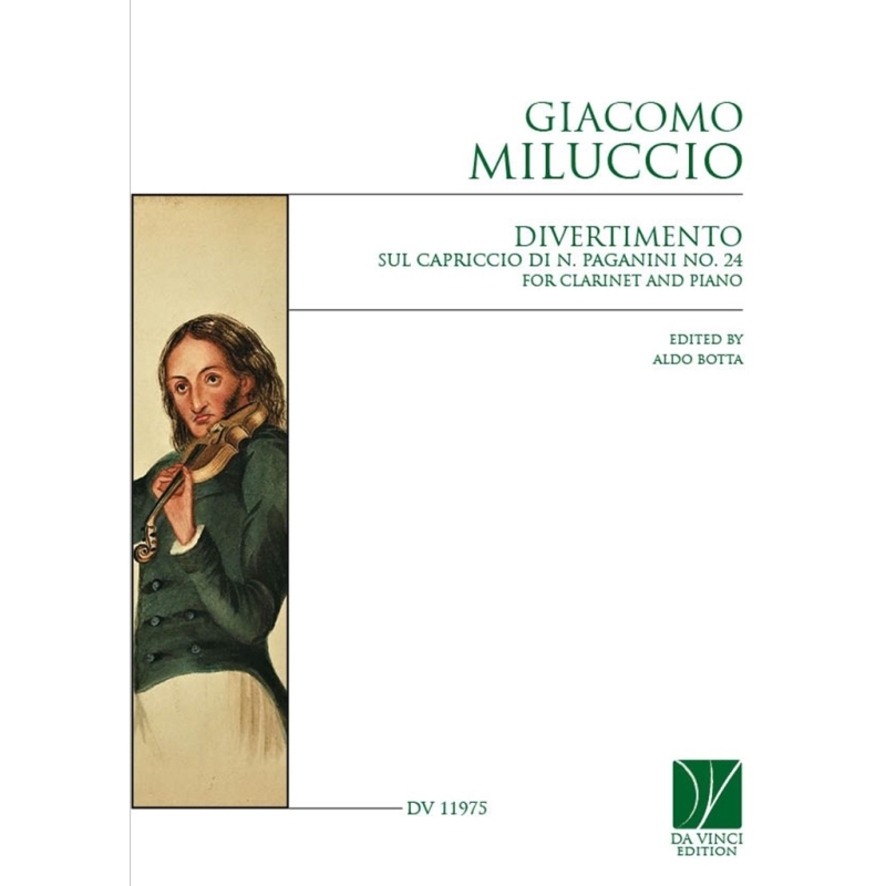 Miluccio, Giacomo - Divertimento sul Capriccio di Paganini No. 24