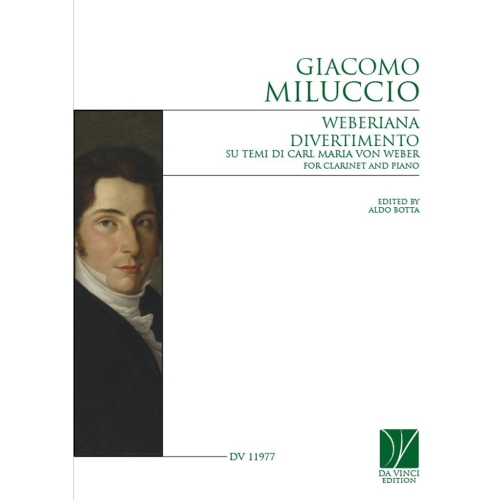 Miluccio, Giacomo - Weberiana, for Clarinet and Piano