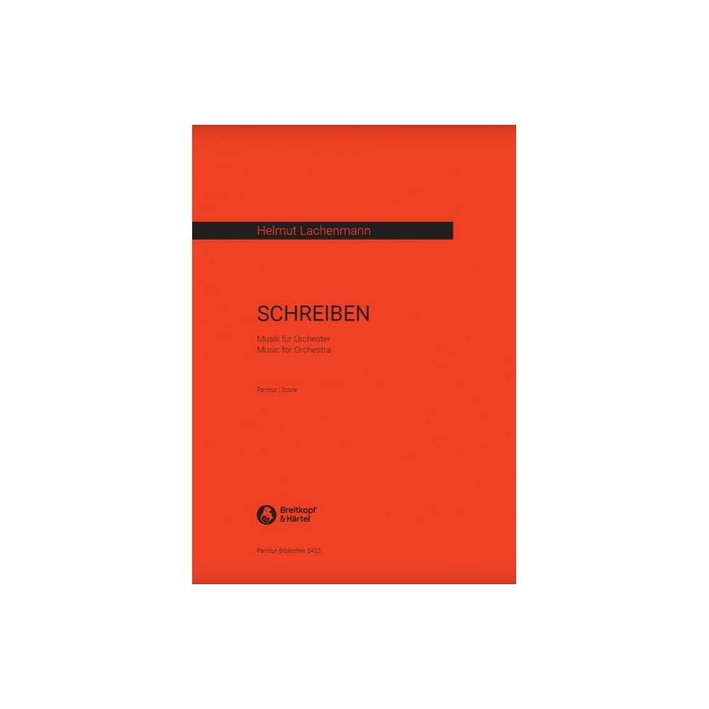 Lachenmann, Helmut - SCHREIBEN 