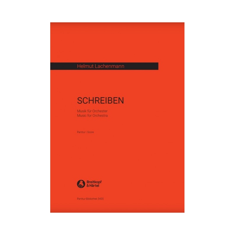 Lachenmann, Helmut - SCHREIBEN 