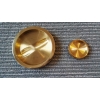 80mm Castor Cup (Brass/Chrome)