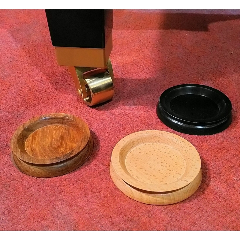 60mm Castor Cups wood Pianos