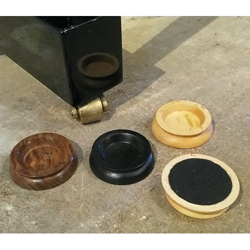 Castor Cups 40mm (Solid Wood)