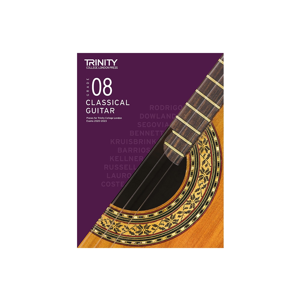 Trinity - Classical Guitar 2020-2023. Grade 8