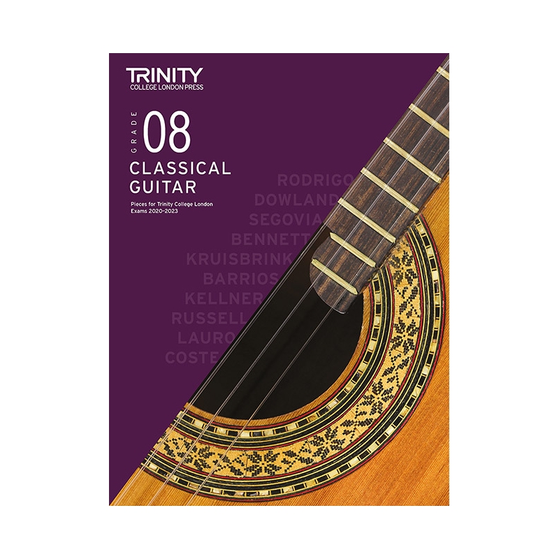 Trinity - Classical Guitar 2020-2023. Grade 8