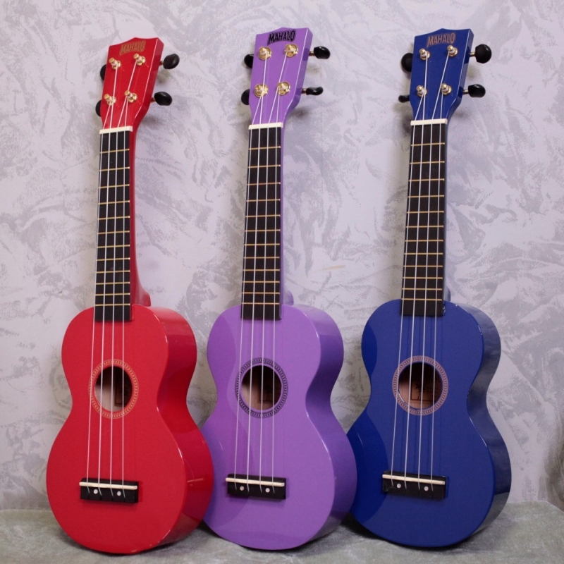 Mahalo Coloured Soprano Ukulele