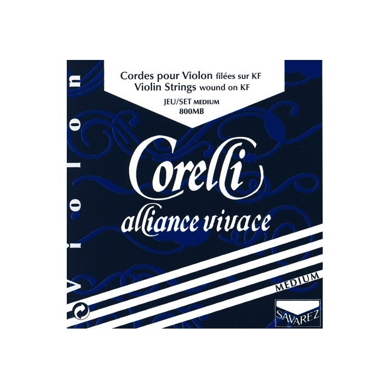 Corelli Alliance Vivace 4/4 Medium Violin Strings