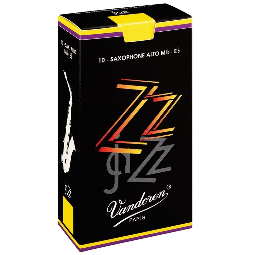 Vandoren ZZ Jazz Alto Saxophone Reeds