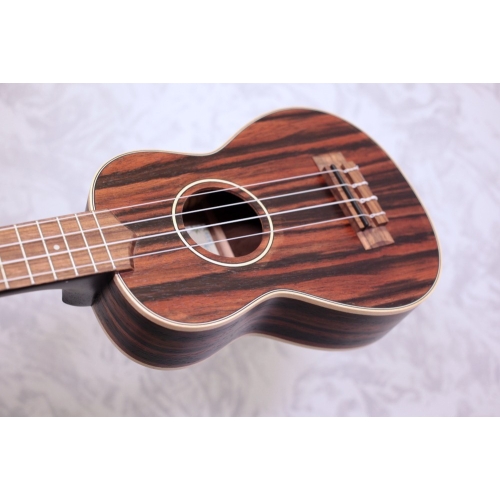 Kala KA-EBY-S Striped Ebony Soprano Ukulele