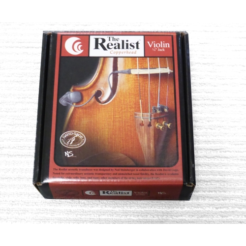 Realist Copperhead Violin Pickup 1/4  Jack