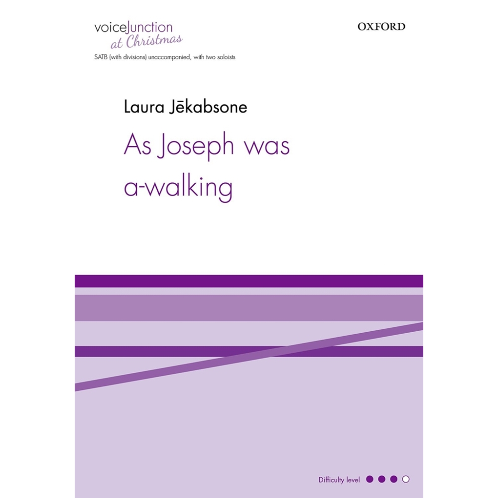 Jekabsone, Laura - As Joseph was a-walking
