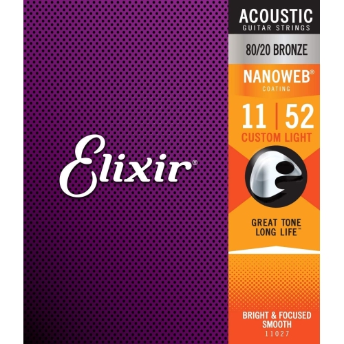 Elixir 80/20 Acoustic Guitar String Packs