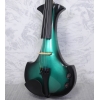 Bridge Aquila EV4 Electric Violin in Black/Green