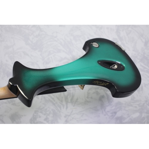Bridge Aquila EV4 Electric Violin in Black/Green