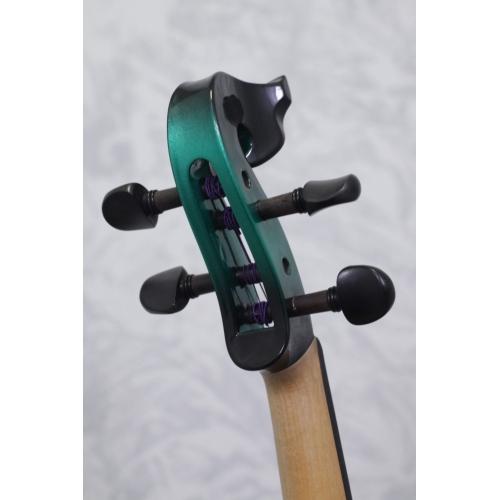 Bridge Aquila EV4 Electric Violin in Black/Green