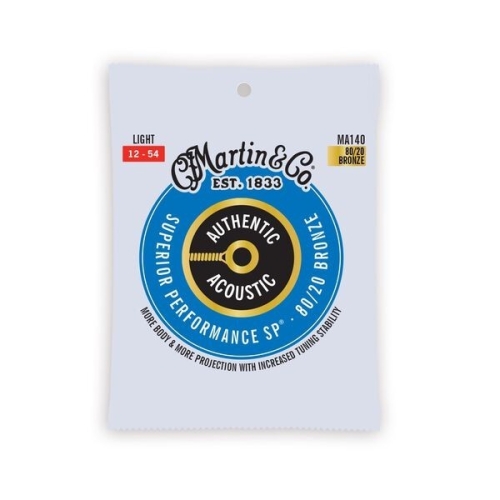 Martin 80/20 Bronze Acoustic Guitar String Packs