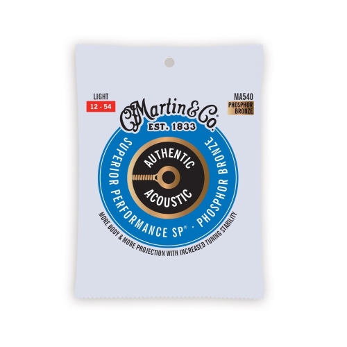 Martin Phosphor Bronze Authentic Acoustic Superior Performance String Packs