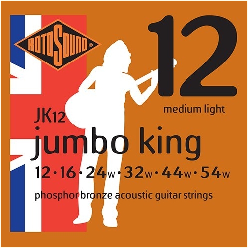 Rotosound Jumbo King Phosphor Bronze Acoustic Guitar String Packs