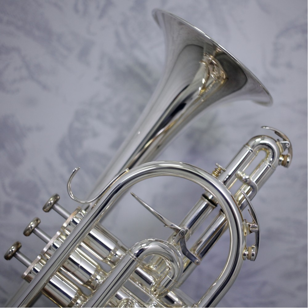 Besson BE928G-2 Sovereign Bb Cornet - Silver Plated