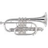 Besson BE928G-2 Sovereign Bb Cornet - Silver Plated