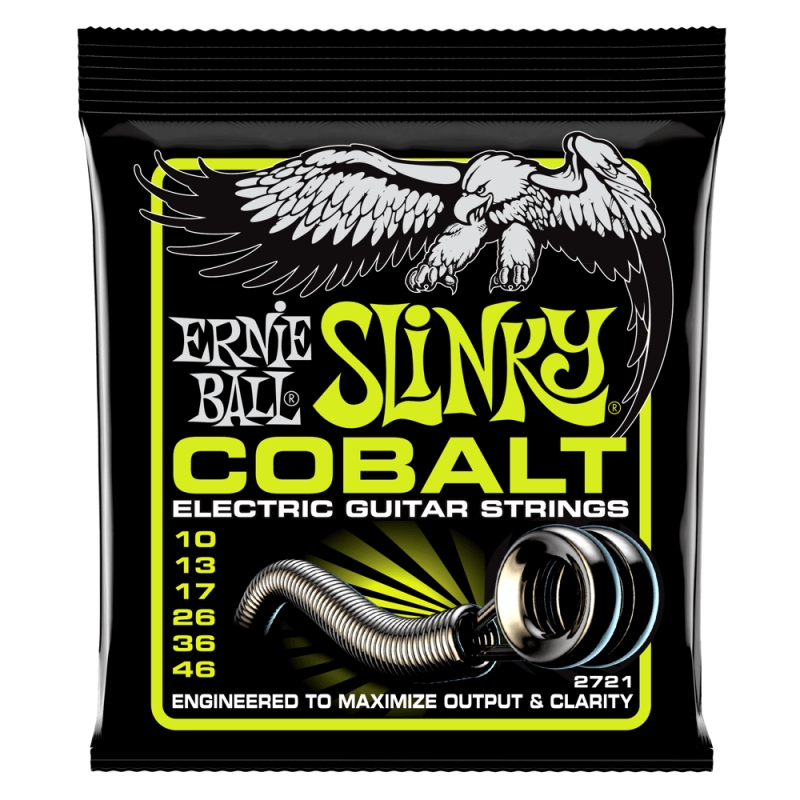 Ernie Ball Cobalt Slinky Electric Guitar String Packs