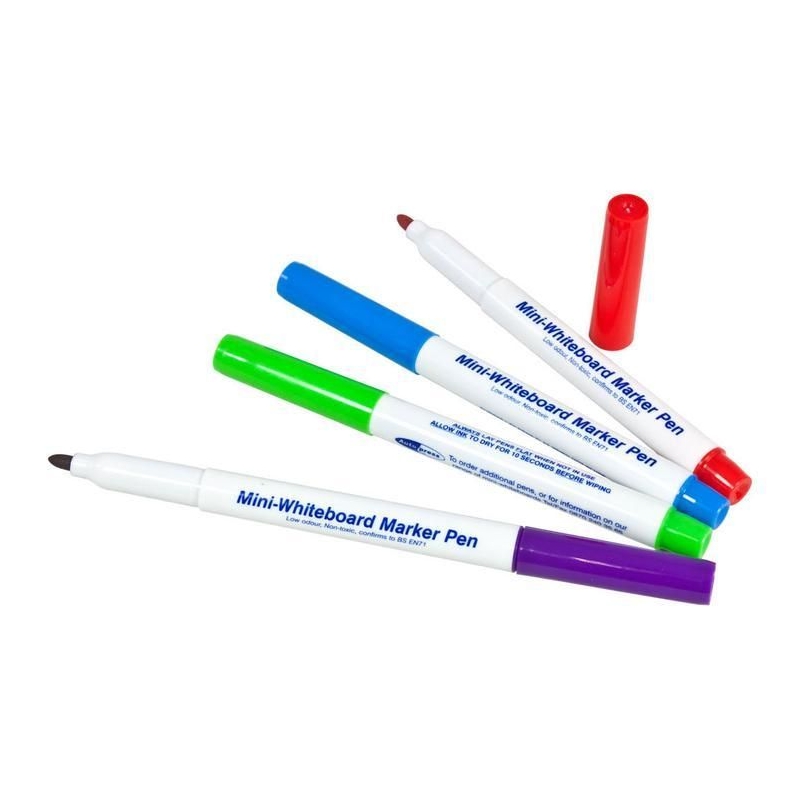 Chamberlain Music set of 4 dry wipe colour pens for white boards