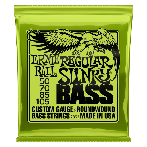 Ernie Ball Slinky Bass Guitar String Packs