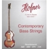 Hofner Contemporary Series Violin Bass Guitar String Set