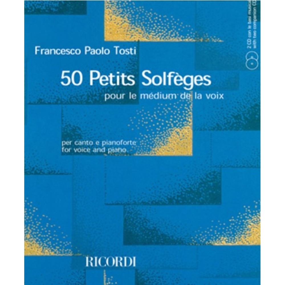 Tosti, Francesco Paolo - 50 Petits Solfèges pour le médium de la voix