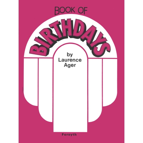 Book of Birthdays - Laurence Ager
