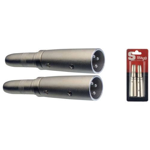 Stagg 2x Female Stereo Jack...