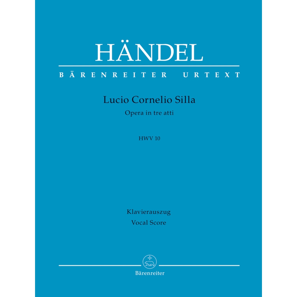 Handel, G.F - Lucio Cornelio Silla (HWV 10) (It) (Urtext).
