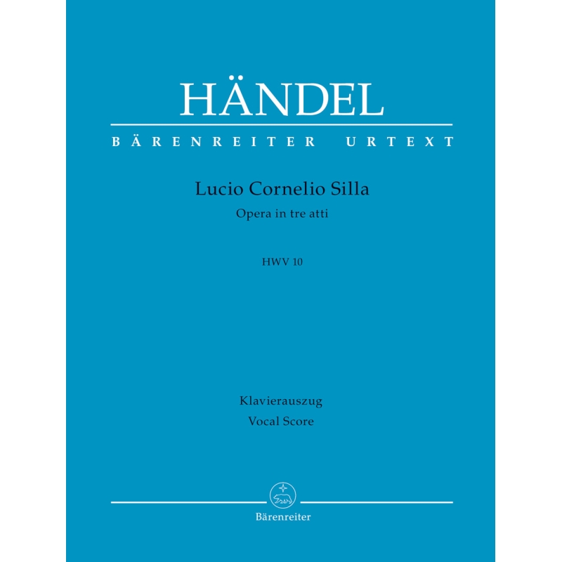 Handel, G.F - Lucio Cornelio Silla (HWV 10) (It) (Urtext).