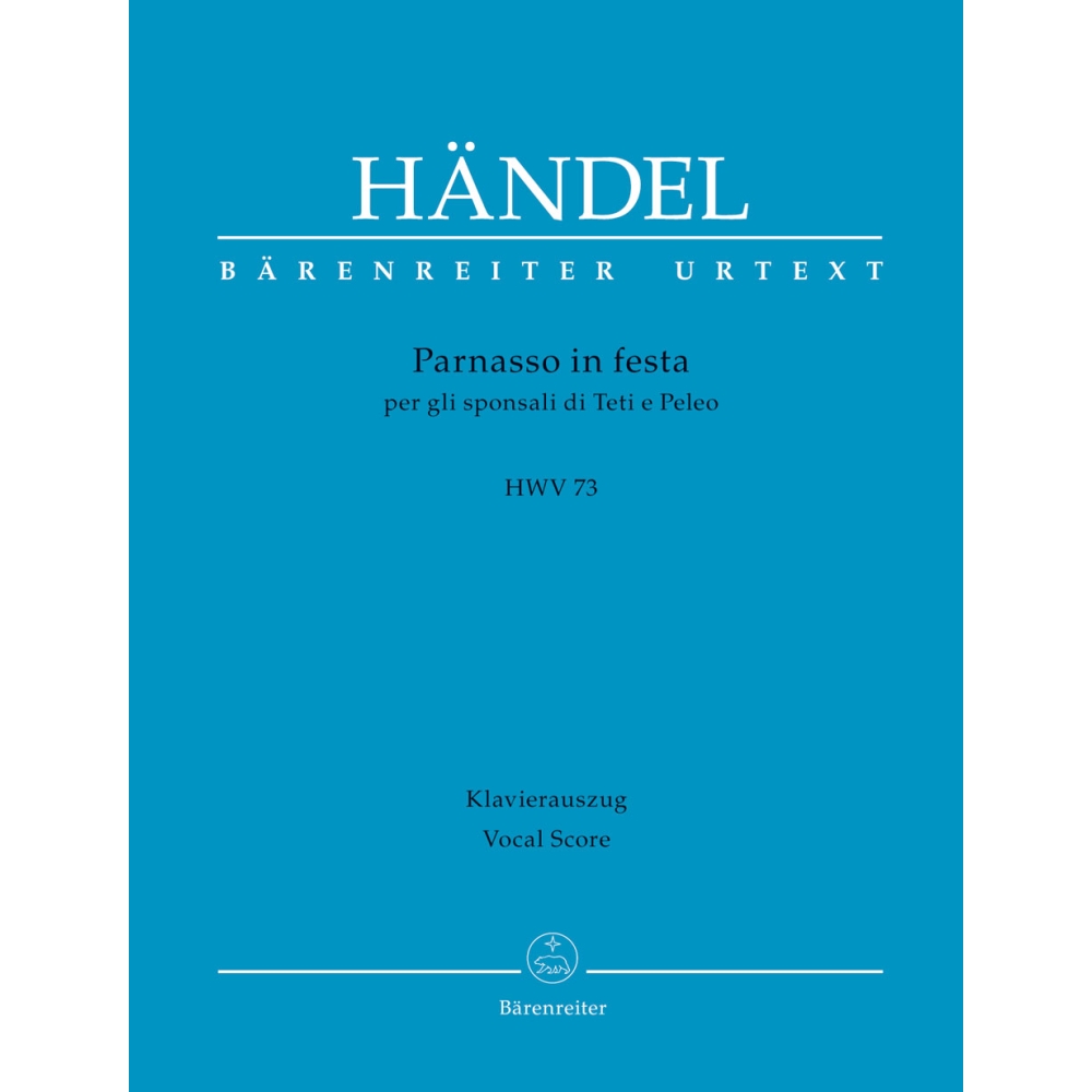Handel, G.F - Parnasso in festa (HWV 73) (It) (Urtext).