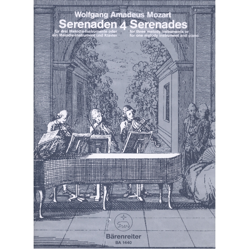 Mozart, W.A - Serenade No. 4 & 5 in C (orig B-flat) (K.439b).