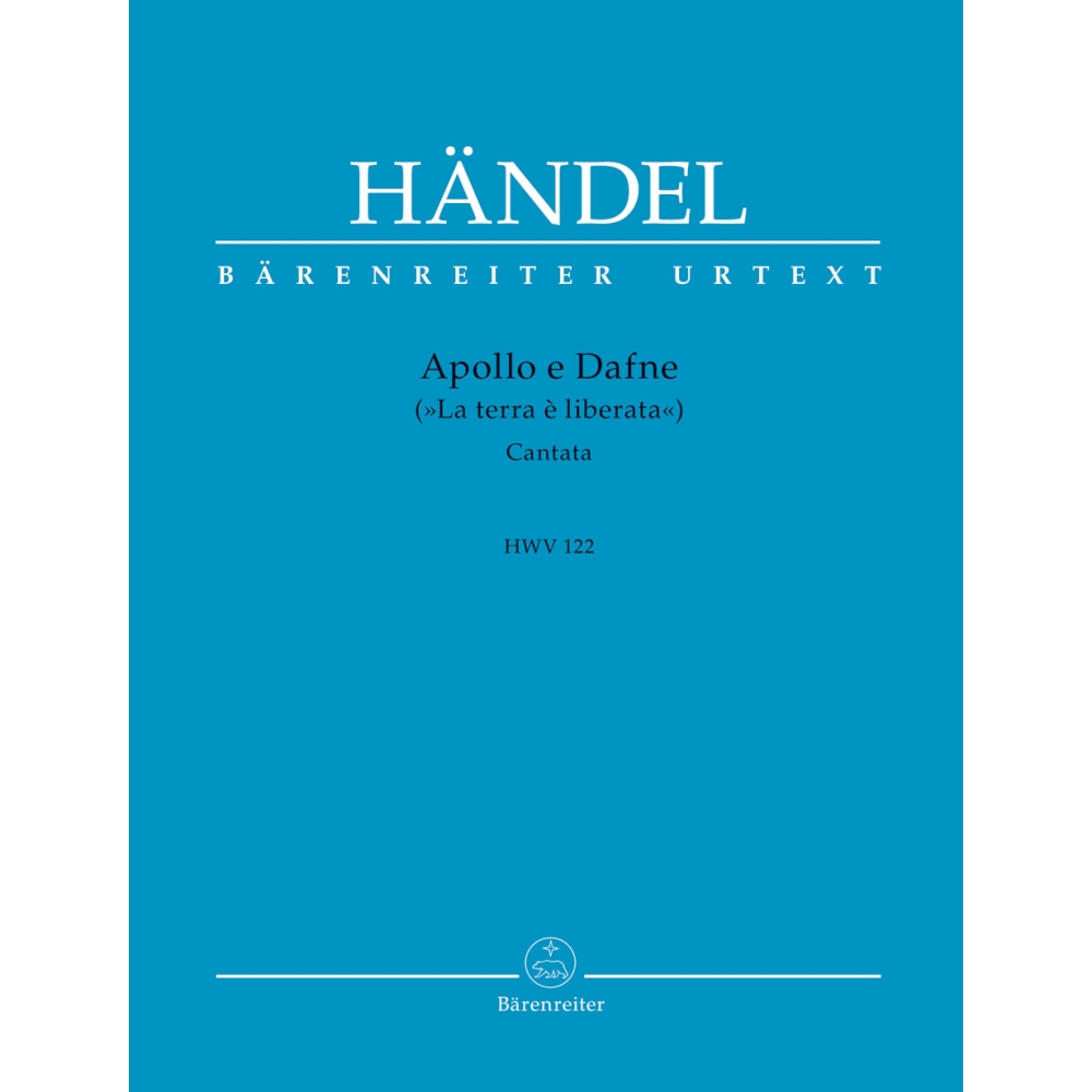 Handel, G.F - Apollo e Dafne (La terra e liberata) (HWV 122) (It) (Urtext).