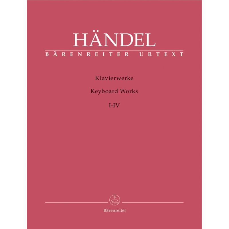 Handel, G.F - Complete Works for Piano Solo in 4 Volumes (Urtext).