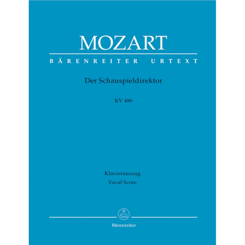 Mozart, W.A - Der Schauspieldirektor (K.486) (G) (Urtext).