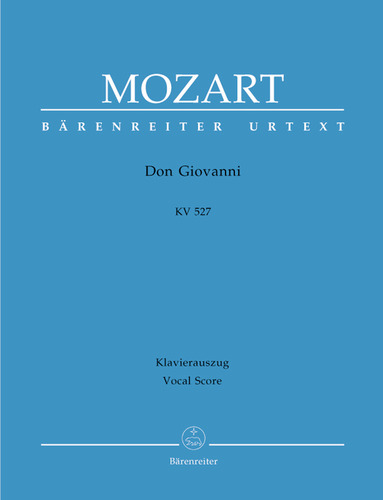 Mozart, W.A - Don Giovanni (complete opera) (It) (K.527) (Urtext).
