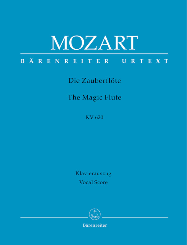 Mozart, W.A - Die Zauberfloete (Magic Flute) (G) (K.620) (Urtext).
