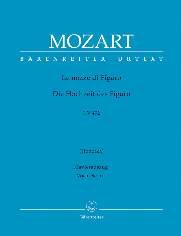 Mozart, W.A - Le nozze di Figaro (Marriage of Figaro) (It) (K.492) (Urtext).