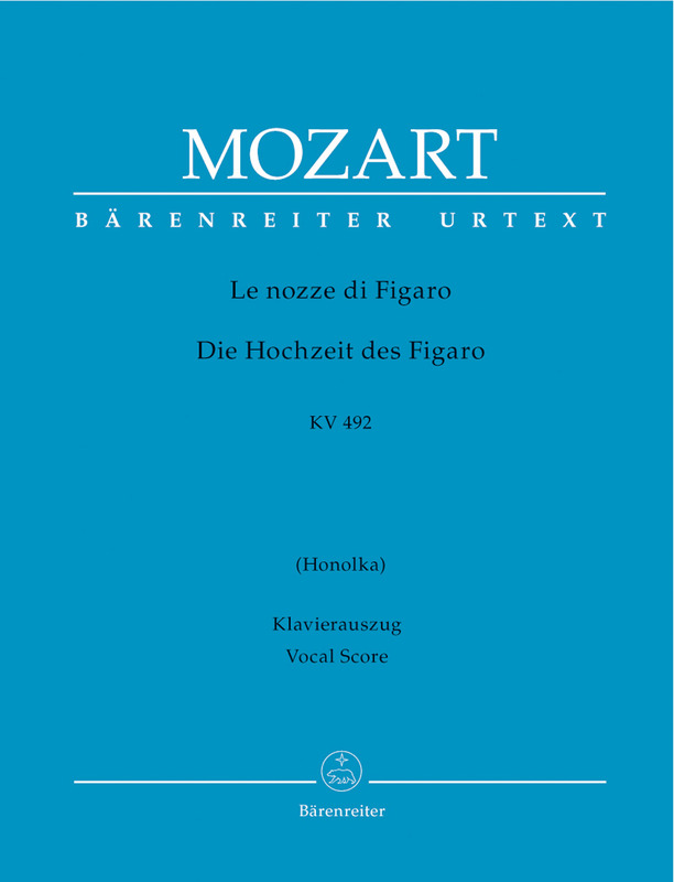 Mozart, W.A - Le nozze di Figaro (Marriage of Figaro) (It) (K.492) (Urtext).