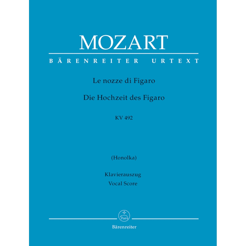 Mozart, W.A - Le nozze di Figaro (Marriage of Figaro) (It) (K.492) (Urtext).