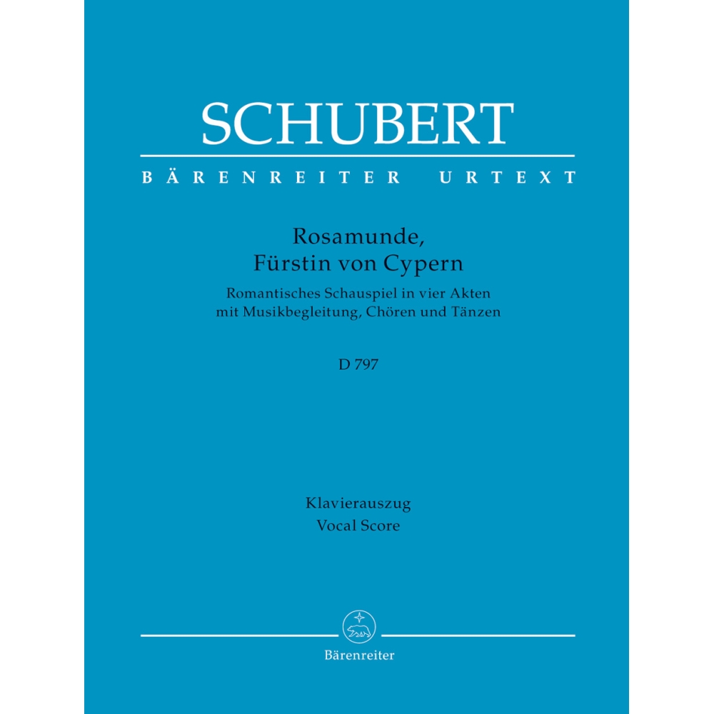 Schubert, Franz - Rosamunde, Furstin von Cypern (D.797) (G) (Urtext).
