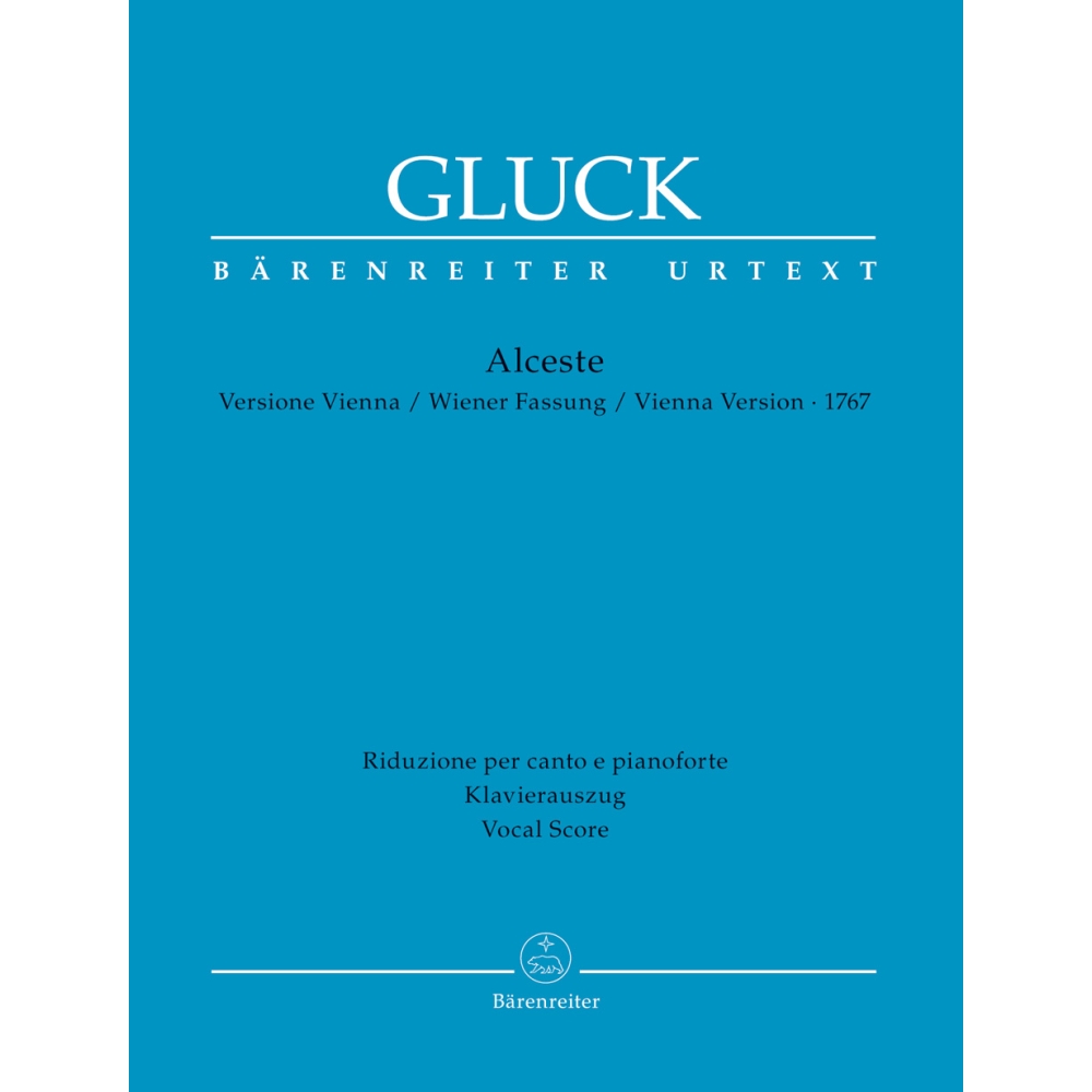 Gluck, C.W - Alceste (Vienna version 1767) (It) (Urtext).