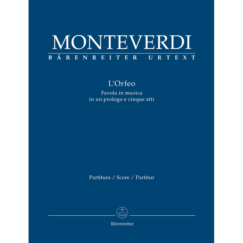 Monteverdi, Claudio - L'Orfeo (It) (Urtext).