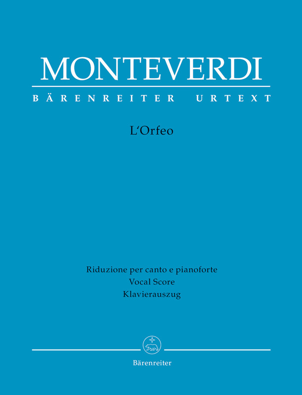 Monteverdi, Claudio - L'Orfeo (It) (Urtext).