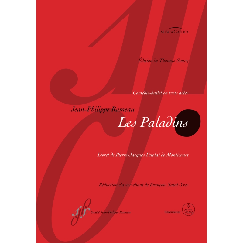 Rameau, J - Les Paladins RCT 51 (F) (Urtext).