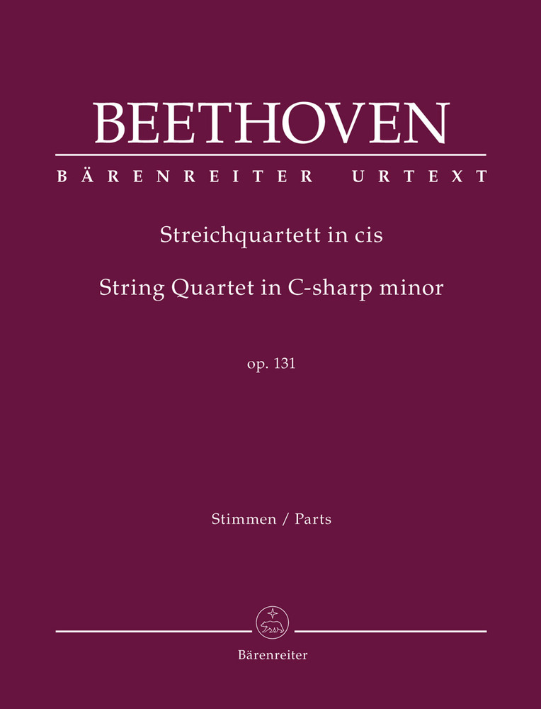 Beethoven, L.v - String Quartet in C-sharp minor, Op.131 (Urtext).